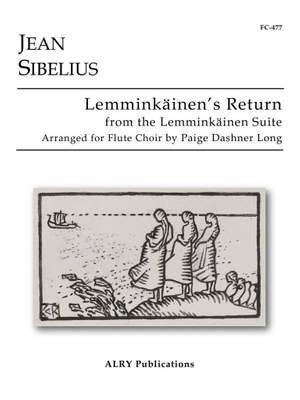 Jean Sibelius: Lemminkainen's Return for Flute Choir