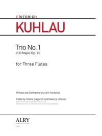 Friedrich Kuhlau: Trio No. 1, Op. 13 for Three Flutes