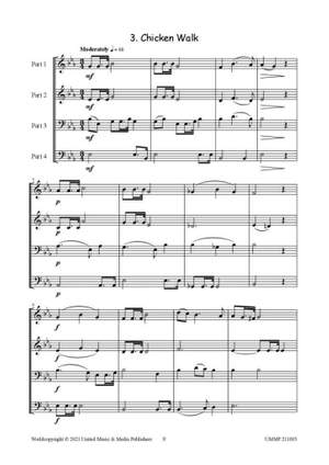 Johan Nijs: Animal Adventures for Brass Quartet or Ensemble