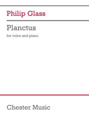 Philip Glass: Planctus