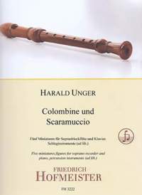 Unger, H: Colombine und Scaramuccio