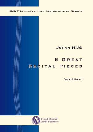 Johan Nijs: 6 Great Recital Pieces for Oboe and Piano