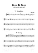 Johan Nijs: Keep it Easy for Treble Recorder Product Image