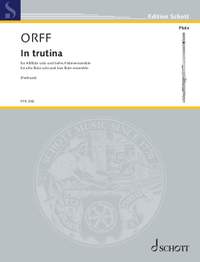 Orff, Carl: In trutina