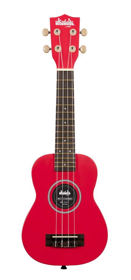 Kala Ukadelic Soprano Ukulele Cherry Bomb