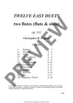 Twelve Easy Duets, op. 141 Product Image