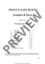 Twelve Easy Duets, op. 141 Product Image