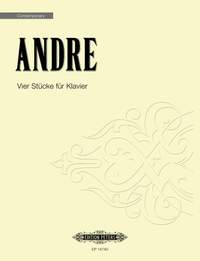 Andre, Mark: Vier Stucke fur Klavier