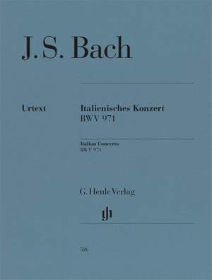 Bach, J S: Italian Concerto BWV 971
