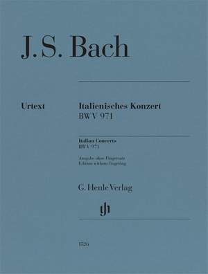 Bach, J S: Italian Concerto BWV 971
