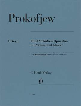 Prokofiev: Five Melodies op. 35a