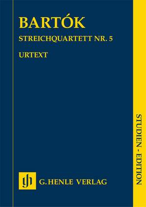 Bartók, B: String Quartet no. 5