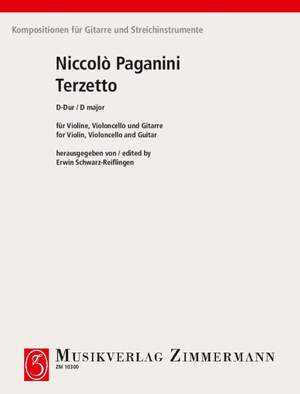 Paganini, Niccolò: Trio D major Serie 1 Nr. 4