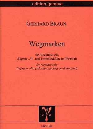 Gerhard Braun: Wegmarken