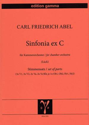 Carl Friedrich Abel: Sinfonia ex C