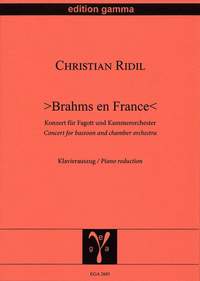Christian Ridil: Brahms en France / KlA