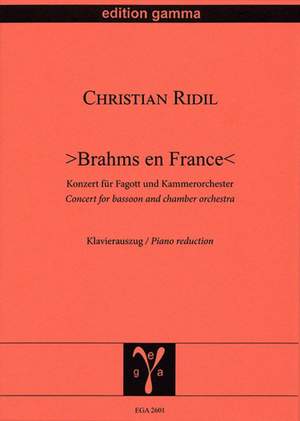 Christian Ridil: Brahms en France / KlA