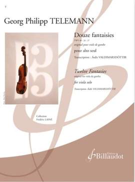 Georg Philipp Telemann: Douze fantaisies TW 40 : 26 - 37