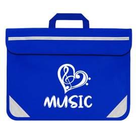 Duo Heart Music Bag (Royal)