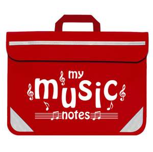 Duo My Notes Music Bag (Red)