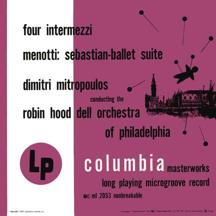 Mitropoulos Conducts Puccini, Mascagni, Wolf-Ferrari and Menotti