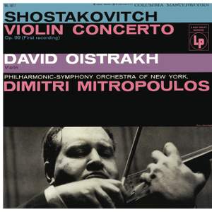 Shostakovich: Violin Concerto No. 1, Op. 99