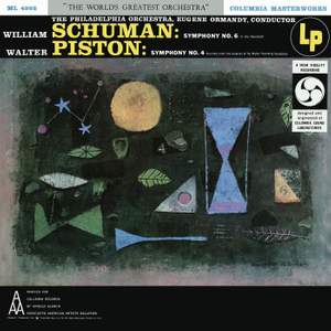 Schuman: Symphony No. 6 in One Movement - Piston: Symphony No. 4