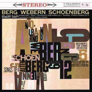 Berg & Webern & Schoenberg: Orchestral Works