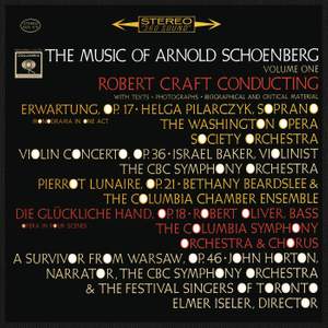 The Music of Arnold Schoenbert, Vol. 1