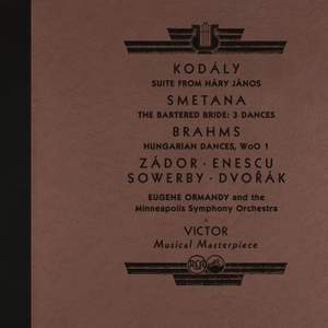 Kódaly: Háry János Suite and Works by Smetana, Brahms, Zádor and More