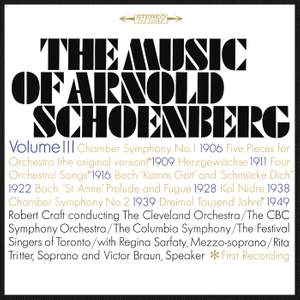 The Music of Arnold Schoenberg, Vol. 3
