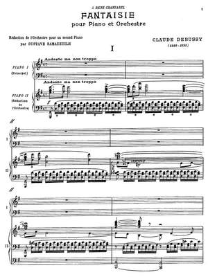 Claude Debussy: Fantaisie pour piano et orchestre
