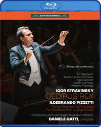 Stravinsky: Oedipus Rex & Pizzetti: Three Orchestral Preludes for Oedipus Rex By Sophocles