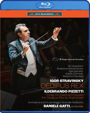 Stravinsky: Oedipus Rex & Pizzetti: Three Orchestral Preludes for Oedipus Rex By Sophocles