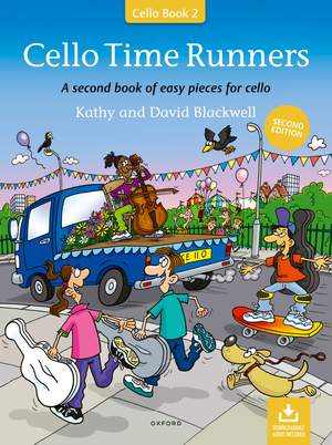 Cello Time Runners (Second Edition): A second book of easy pieces for cello