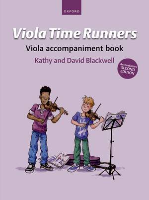 Blackwell, Kathy: Viola Time Runners Viola accompaniment book (for Second Edition)