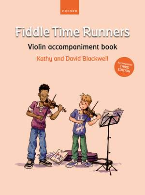 Blackwell, Kathy: Fiddle Time Runners Violin accompaniment book (for Third Edition)