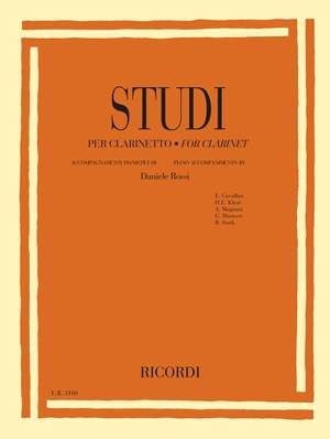 Studi per clarinetto - Études for clarinet