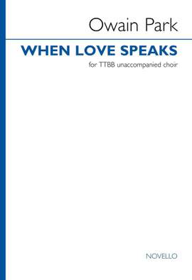 Owain Park: When love speaks