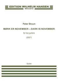 Peter Bruun: Mørk er november