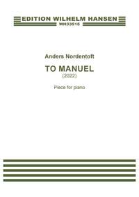 Anders Nordentoft: To Manuel