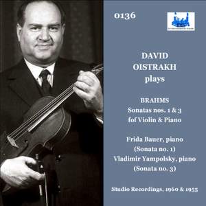 David Oistrakh plays Brahms