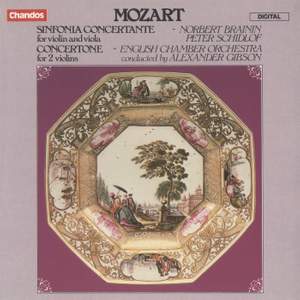 Mozart: Sinfonia Concertante in E-Flat Major & Concertone in C Major