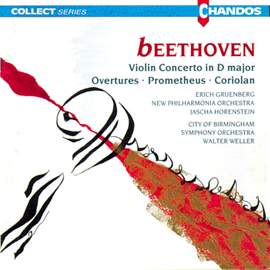 Beethoven: Violin Concerto in D Major, Prometheus Overture & Coriolan Overture