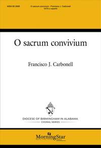 Francisco J. Carbonell: O sacrum convivium