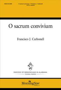 Francisco J. Carbonell: O sacrum convivium