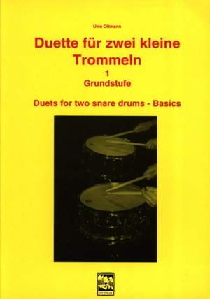 Oltmann, U: Duette für zwei kleine Trommeln 1 Vol. 1