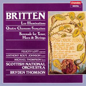 Britten: Les Illuminations, 4 Chansons Françaises & Serenade for Tenor, Horn and Strings