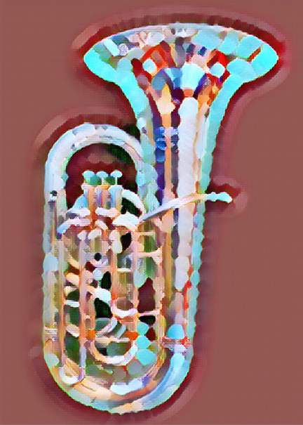 Greetings Card Tuba