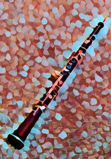 Greetings Card Oboe